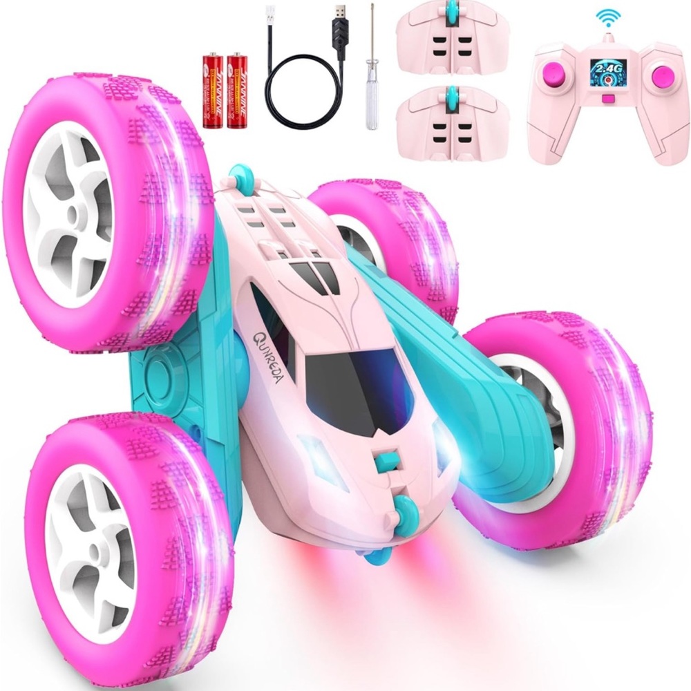 Remote Control Car, 2.4 GHZ Double Sided RC Stunt NEW⭐️